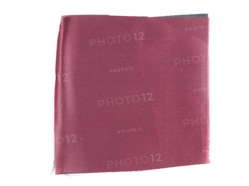 Red fabric sample