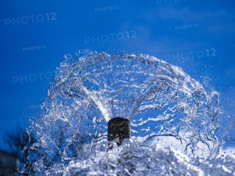 Fountain in the spa gardens of Bad Homburg vor der Hoehe