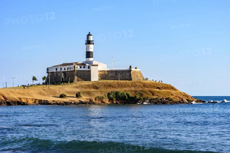Side view of Barra Lighthouse