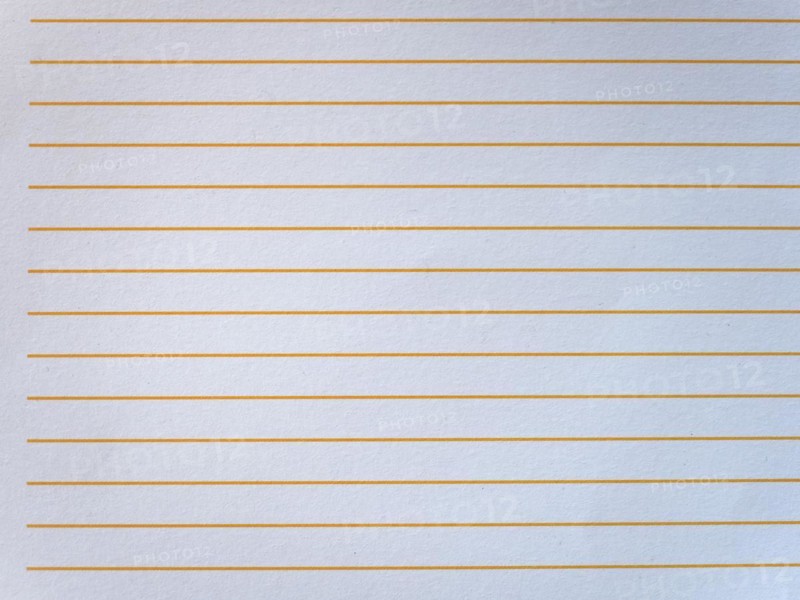 Blank white lined paper texture background