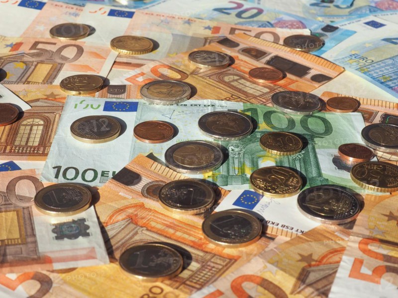 Euro notes and coins