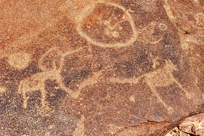 Rock engravings