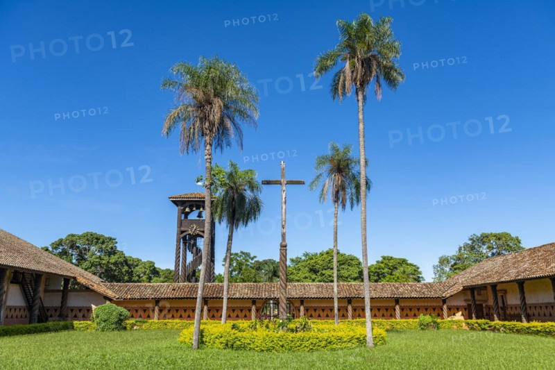 Inner Yard of the mission of Concepcion