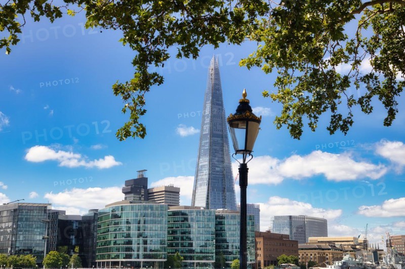 View across the Thames to The Shard
