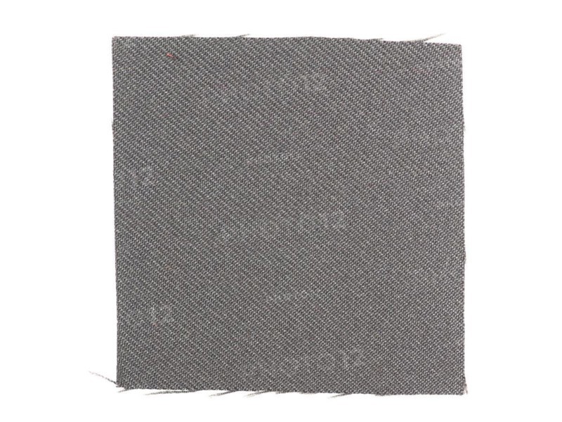 Black fabric sample