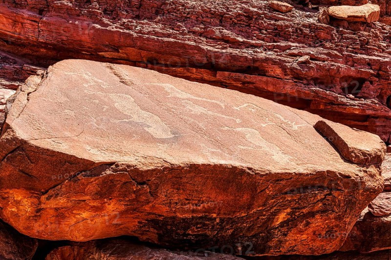 Rock engravings