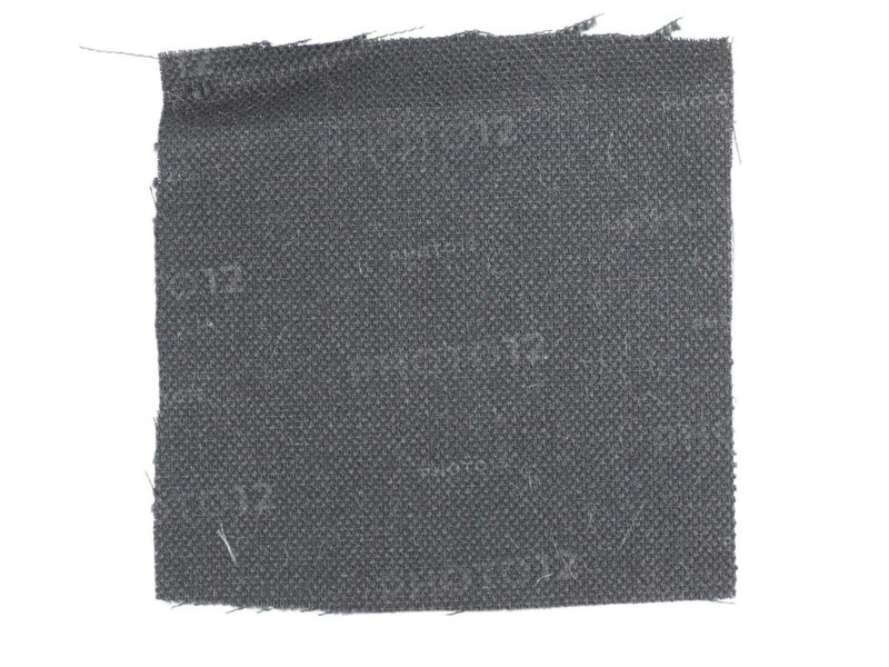 Black fabric sample