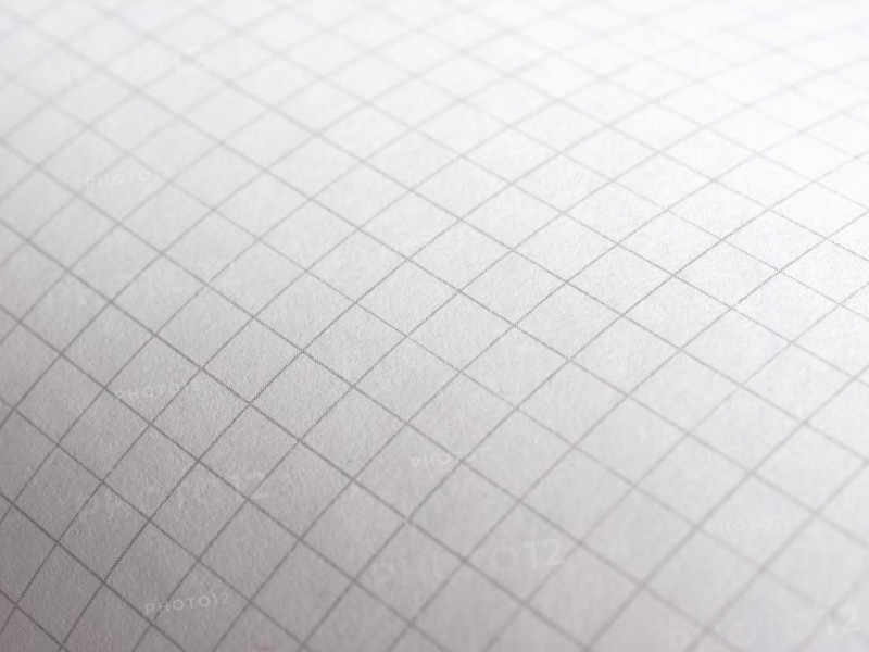 White graph paper texture background