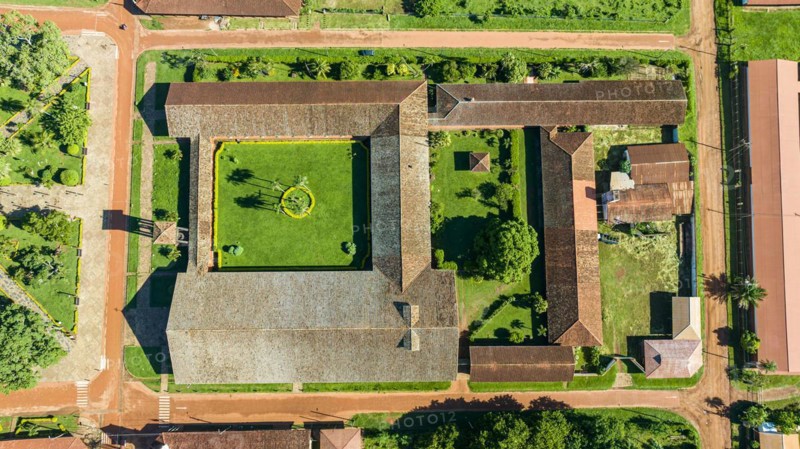 Aerial of the Concepcion mission