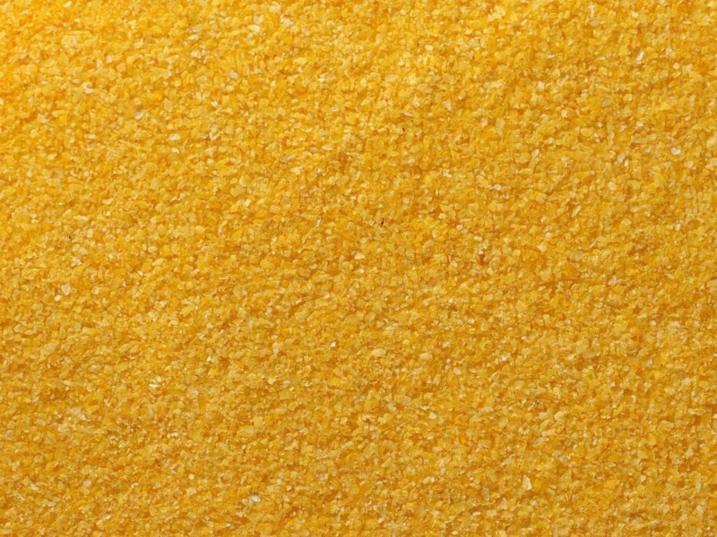 Cornmeal flour for polenta