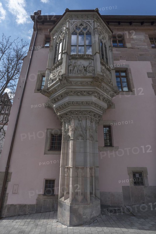 Historic Sebalder Choerlein at the Sebalder Pfarrhof