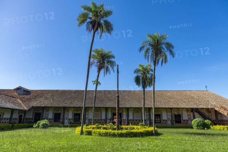 Inner Yard of the mission of Concepcion