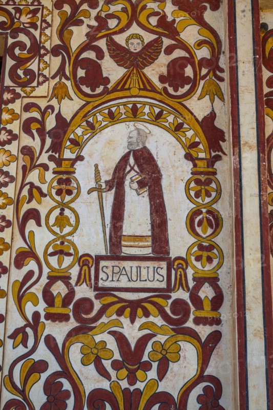 Painted front of the San Miguel de Velasco mission