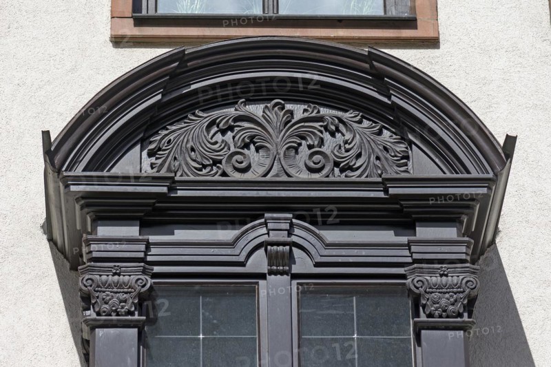 Detail of a historic choir