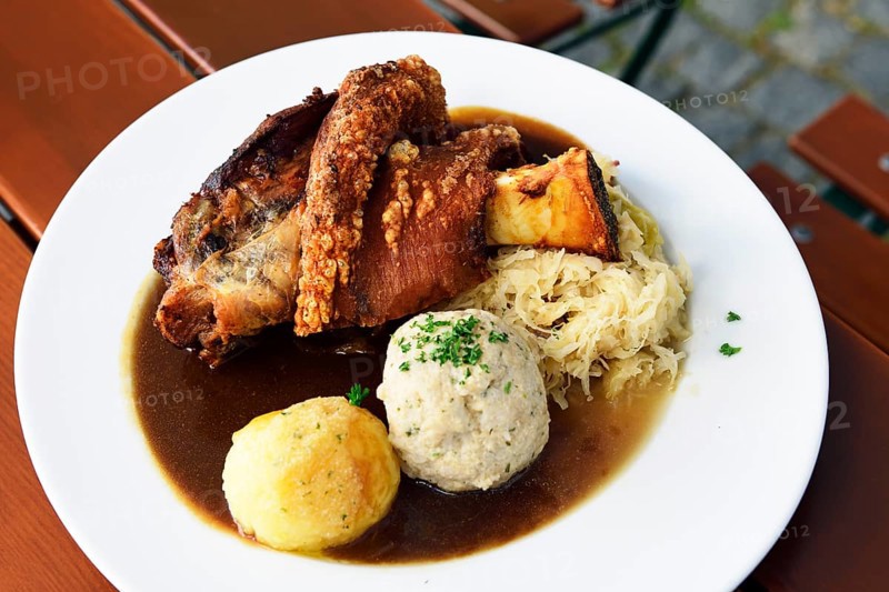 Typical Bavarian meat dish