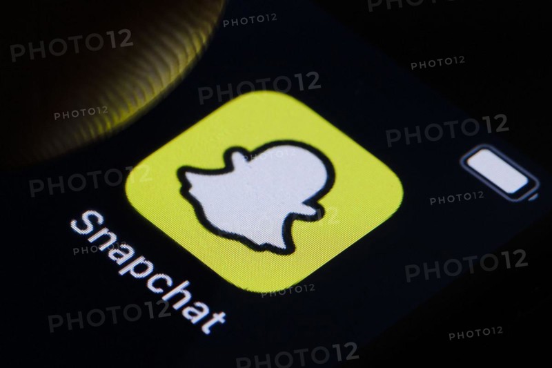 Symbolic photo: The Snapchat logo can be seen on a smartphone. Berlin