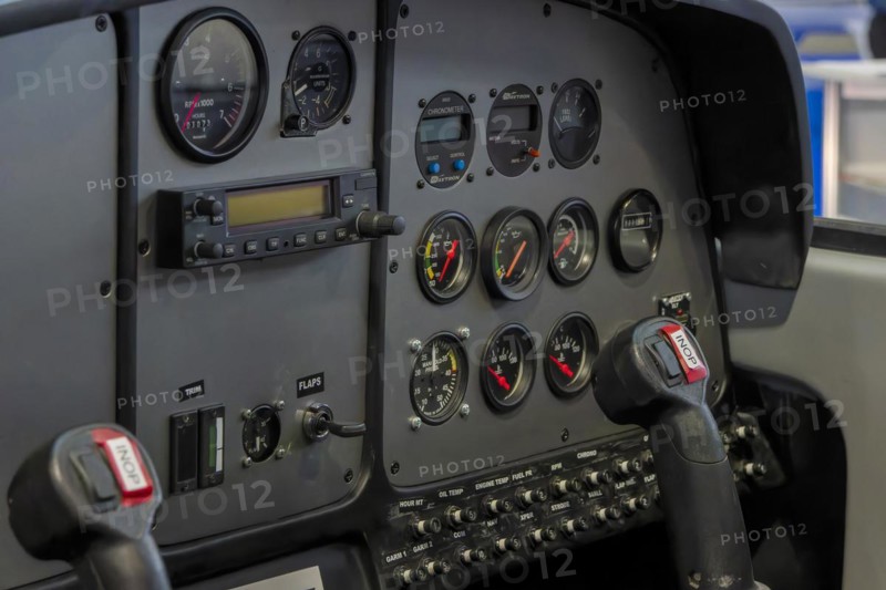 Classic pilot instrument panels