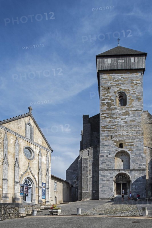 Belltower of the St-Bertrand-de-Comminges Cathedral