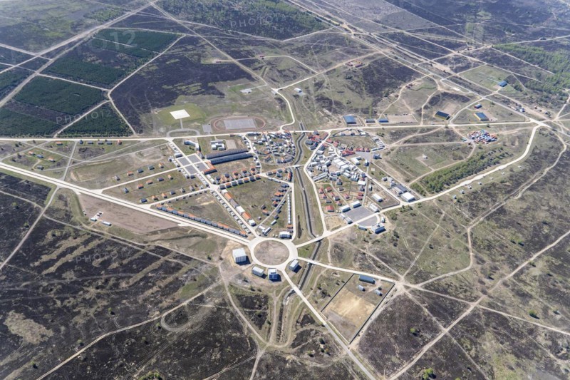 Aerial view of the Army Combat Training Centre
