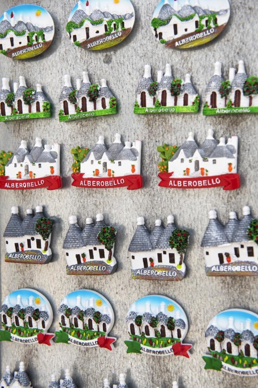 Trulli as fridge magnets