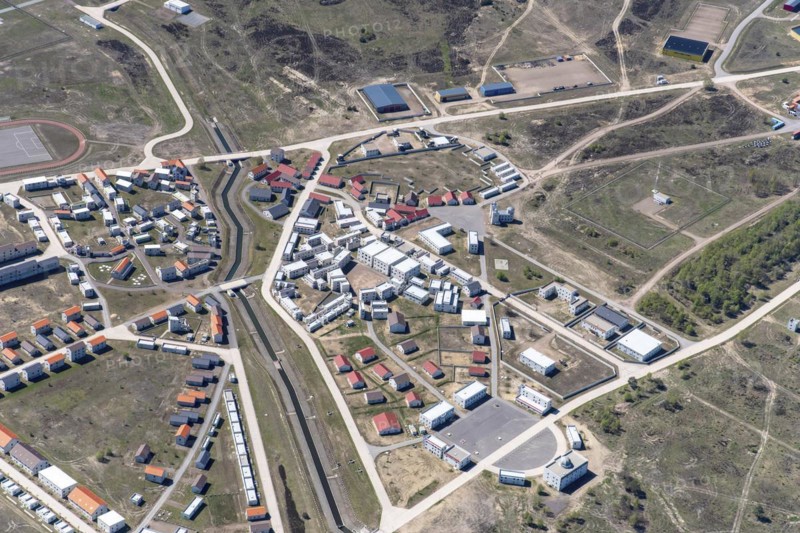Aerial view of the Army Combat Training Centre