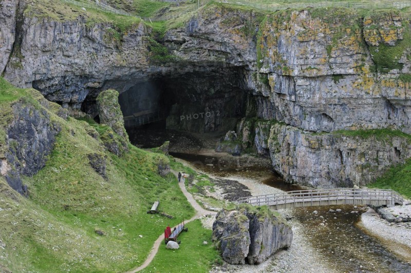 Entrance of Smoo Cave