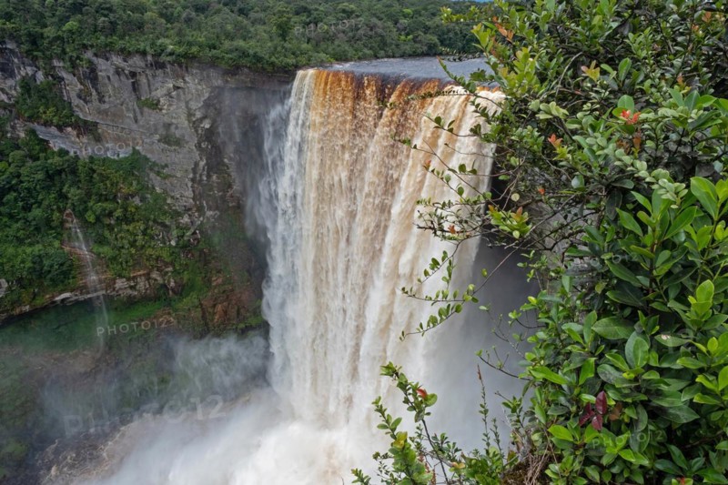 Kaieteur Falls on the Potaro River in the Kaieteur National Park