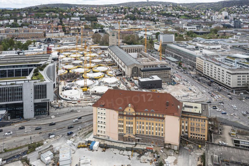 Construction site Stuttgart 21