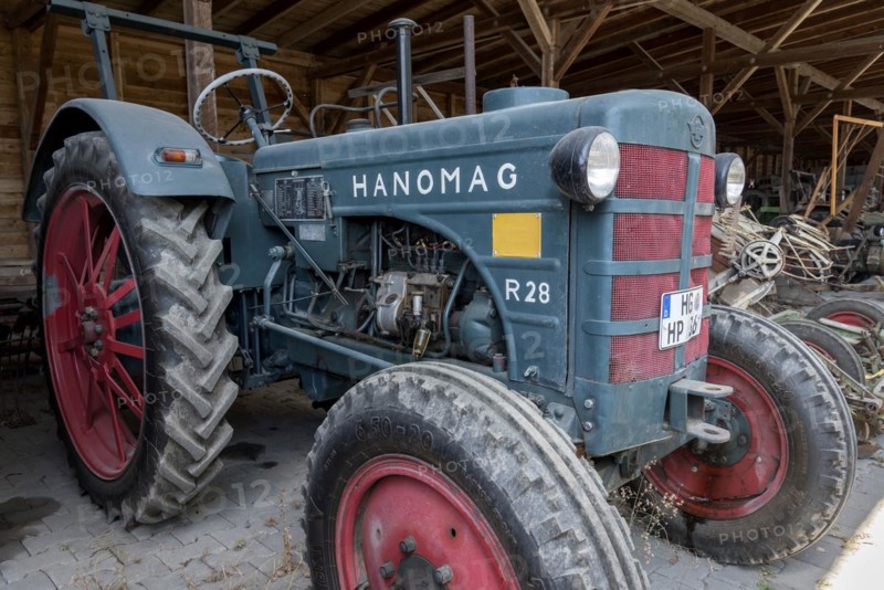 Vintage tractor