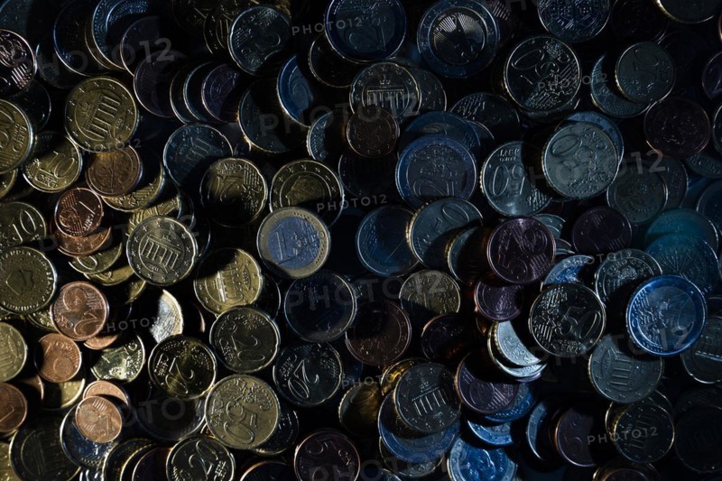 Euro coins