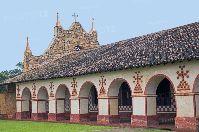 The Jesuit Mission church of San Jose de Chiquitos