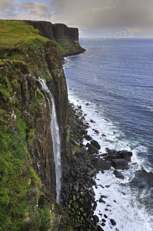 Mealt waterfall at Kilt Rock