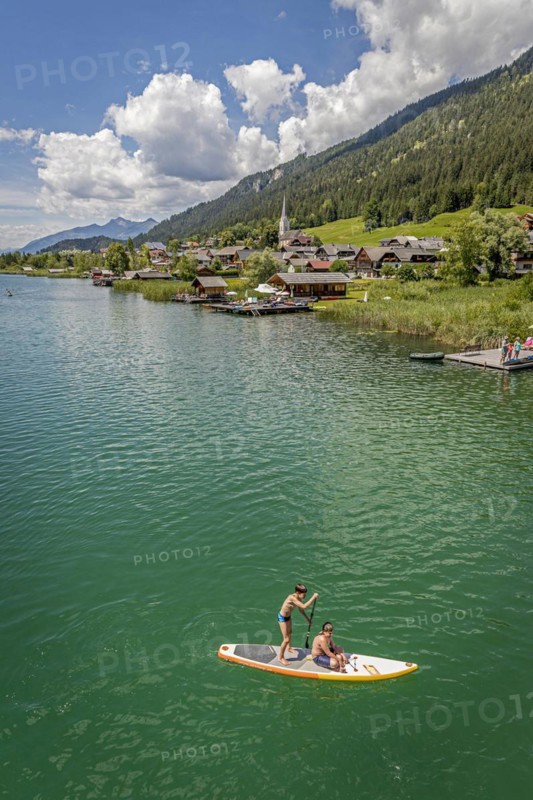 Glacial lake Weissensee