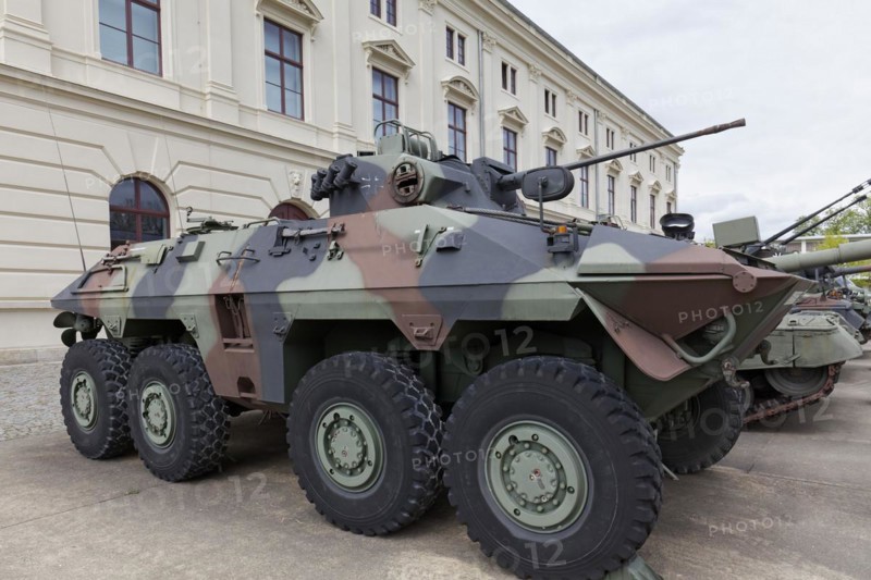 Luchs A2 armoured personnel carrier from 1975