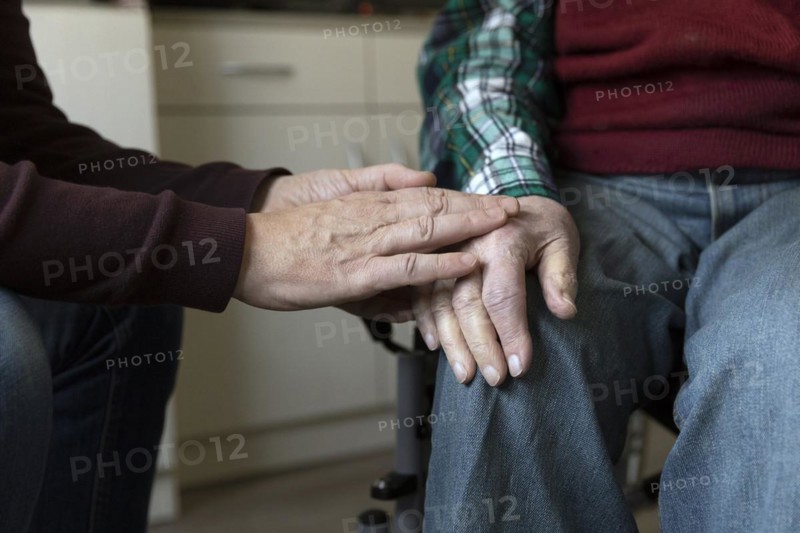 Subject: Visit of an old man in a nursing home