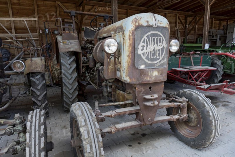 Vintage tractor
