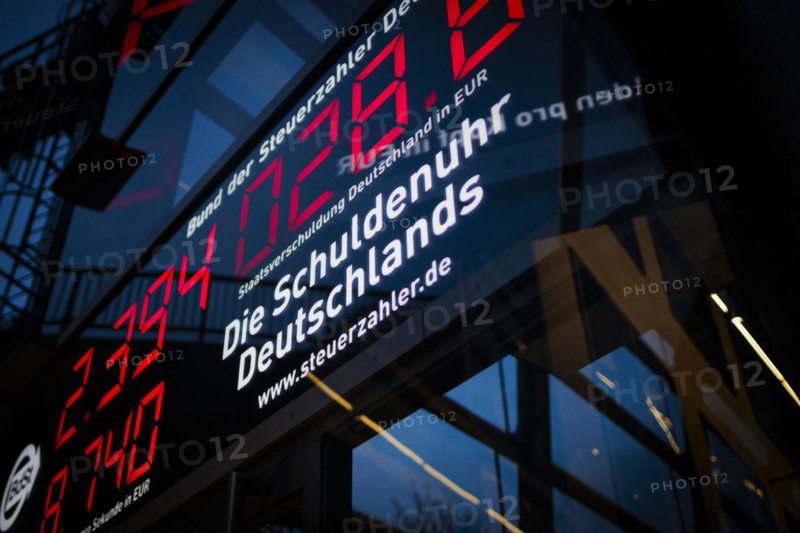 Germany's Debt Clock by the Taxpayers' Association of Germany Berlin