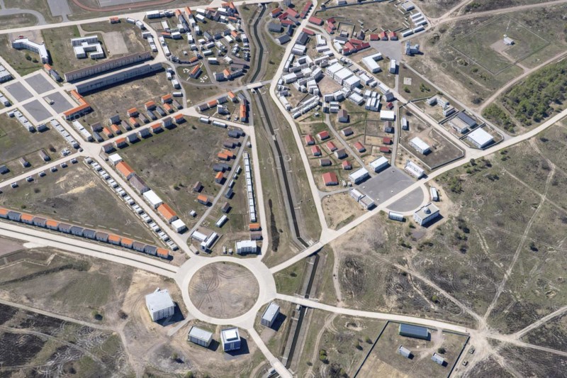 Aerial view of the Army Combat Training Centre