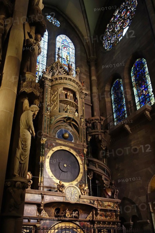 Astronomical clock in the Cathedral of Our Lady of Strasbourg