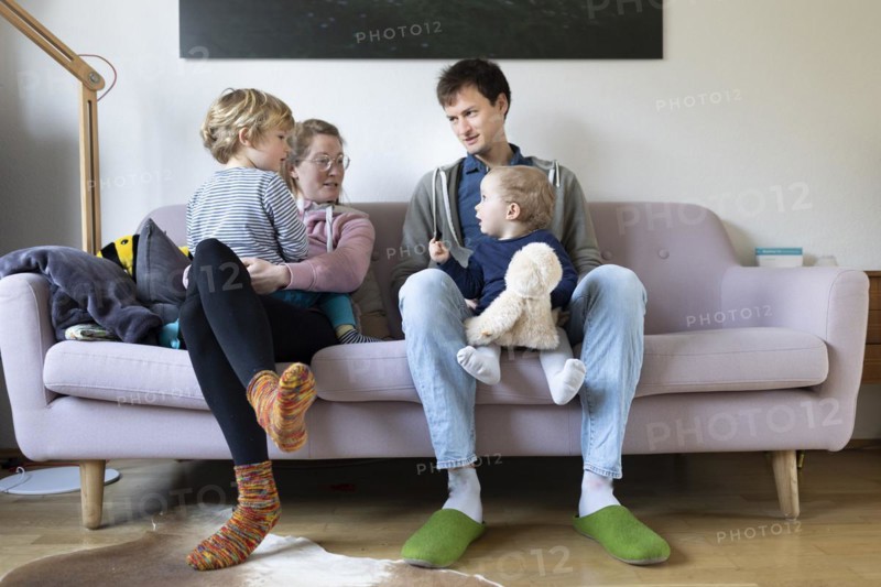 Subject: Family with two children aged nine months and three years.