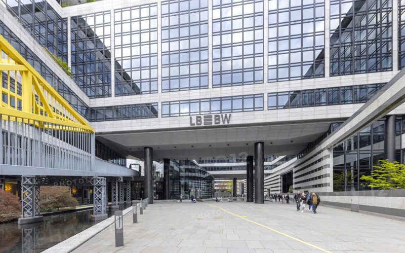LBBW building in the Europaviertel