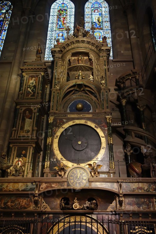Astronomical clock in the Cathedral of Our Lady of Strasbourg