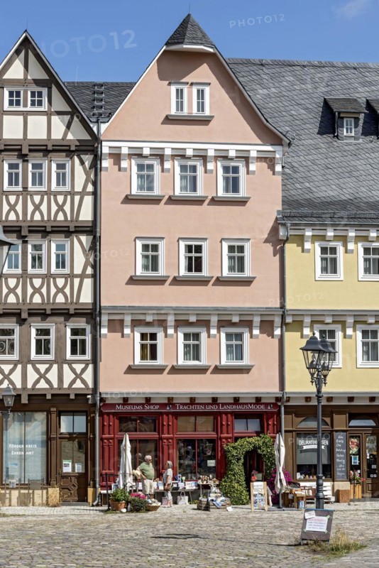 Reconstructed historical houses from Giessen