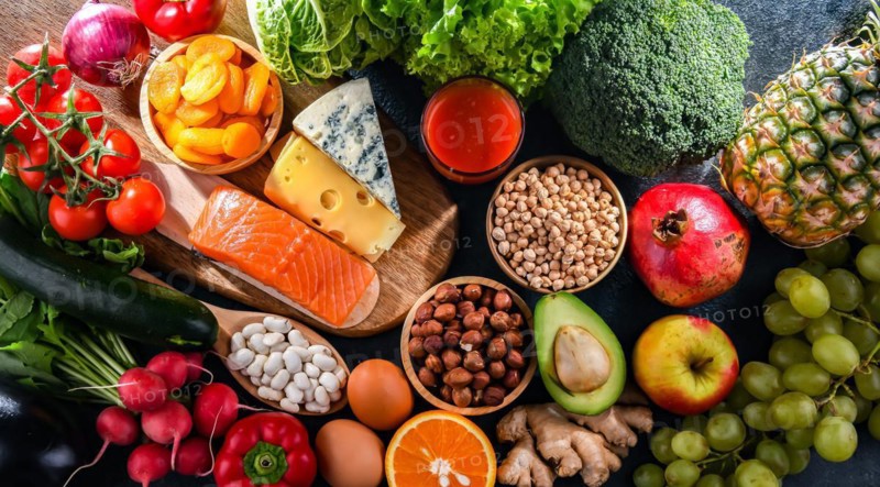 Food products representing the nutritarian diet which may improve overall health status