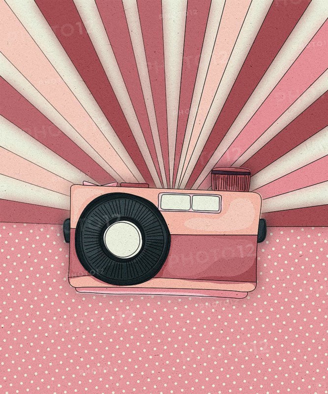 Vintage camera card