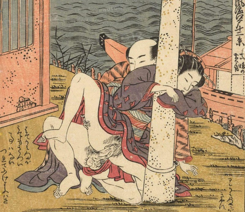 Lovers at the Torii