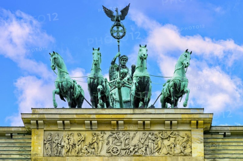 Roman Quadriga with the Germania on the Brandenburg Gate