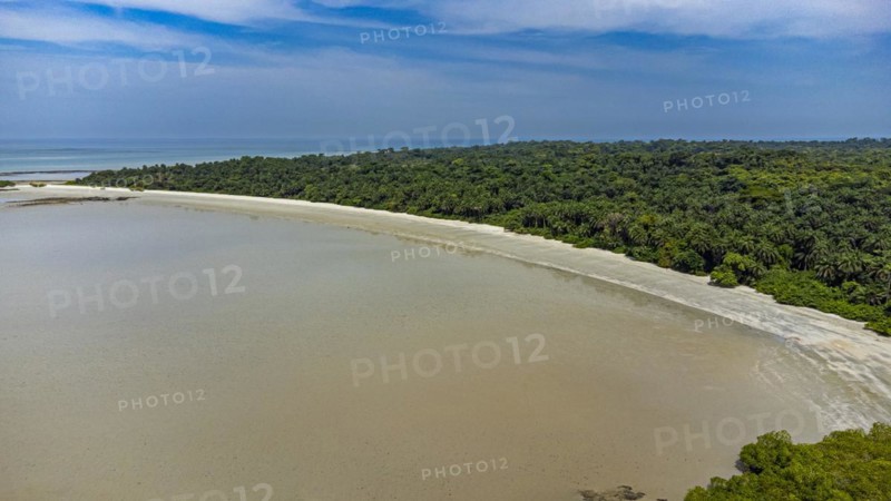 Aerial of Joao Viera island