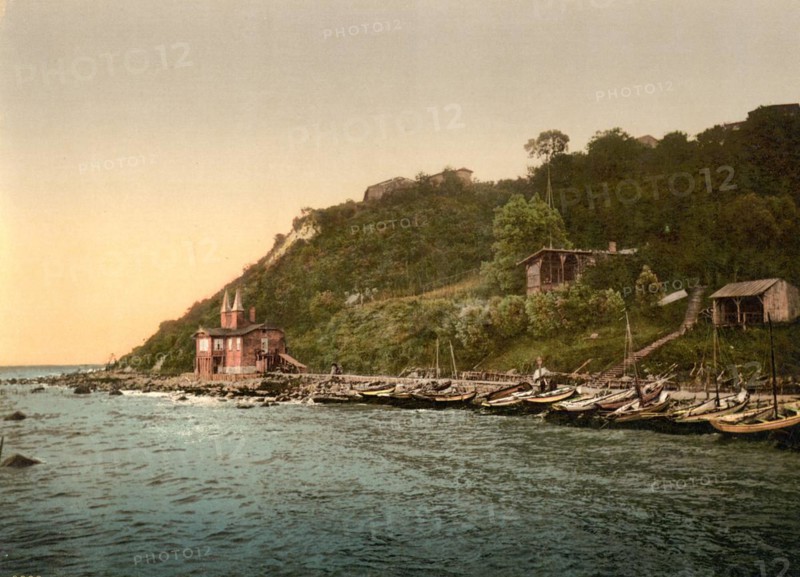 Lohme on the island of Ruegen