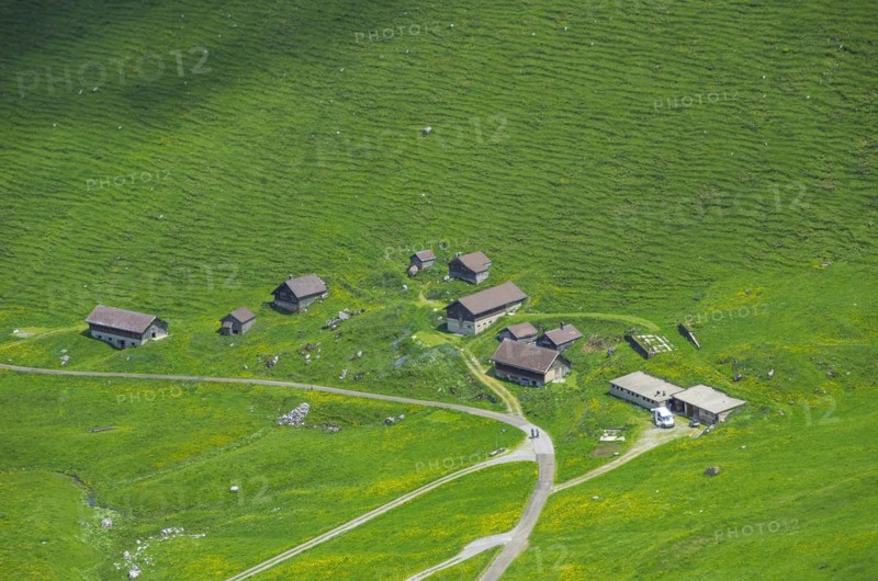 Farmstead on the Schwaegalp in the Swiss Alps